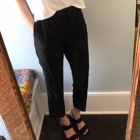 J. Crew Pants - J. Crew lace pants